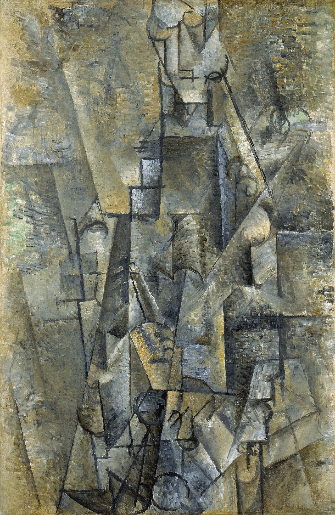 Picasso 1911-1912 Man with a Clarinette